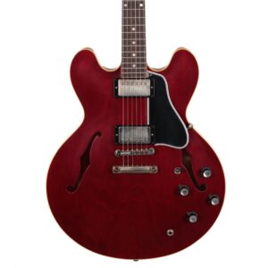 Gibson Custom Shop 1961 ES-335 Reissue VOS Semi Hollow Electric Guitar in 60s Cherry (42143)