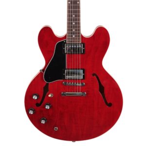 Gibson ES-335 Left Handed Electric Guitar in Sixties Cherry (20074)