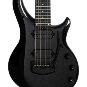 Music Man Majesty 7-String Electric Guitar in Black Frosting