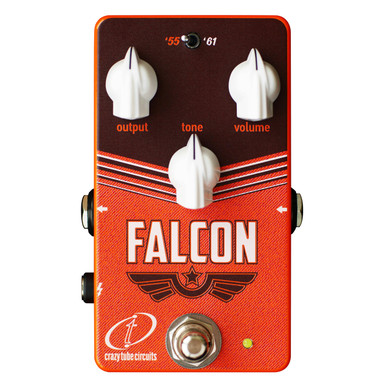 Crazy Tube Circuits Falcon Classic Tweed Brownface Overdrive Pedal