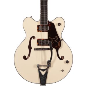 Gretsch G6636T-RF Richard Fortus Signature Falcon Centre Block in Vintage White with Bigsby (43696)