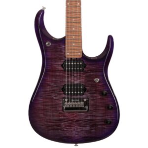 Music Man JP15 John Petrucci Signature Electric Guitar in Purple Nebula Flame Top (20129)