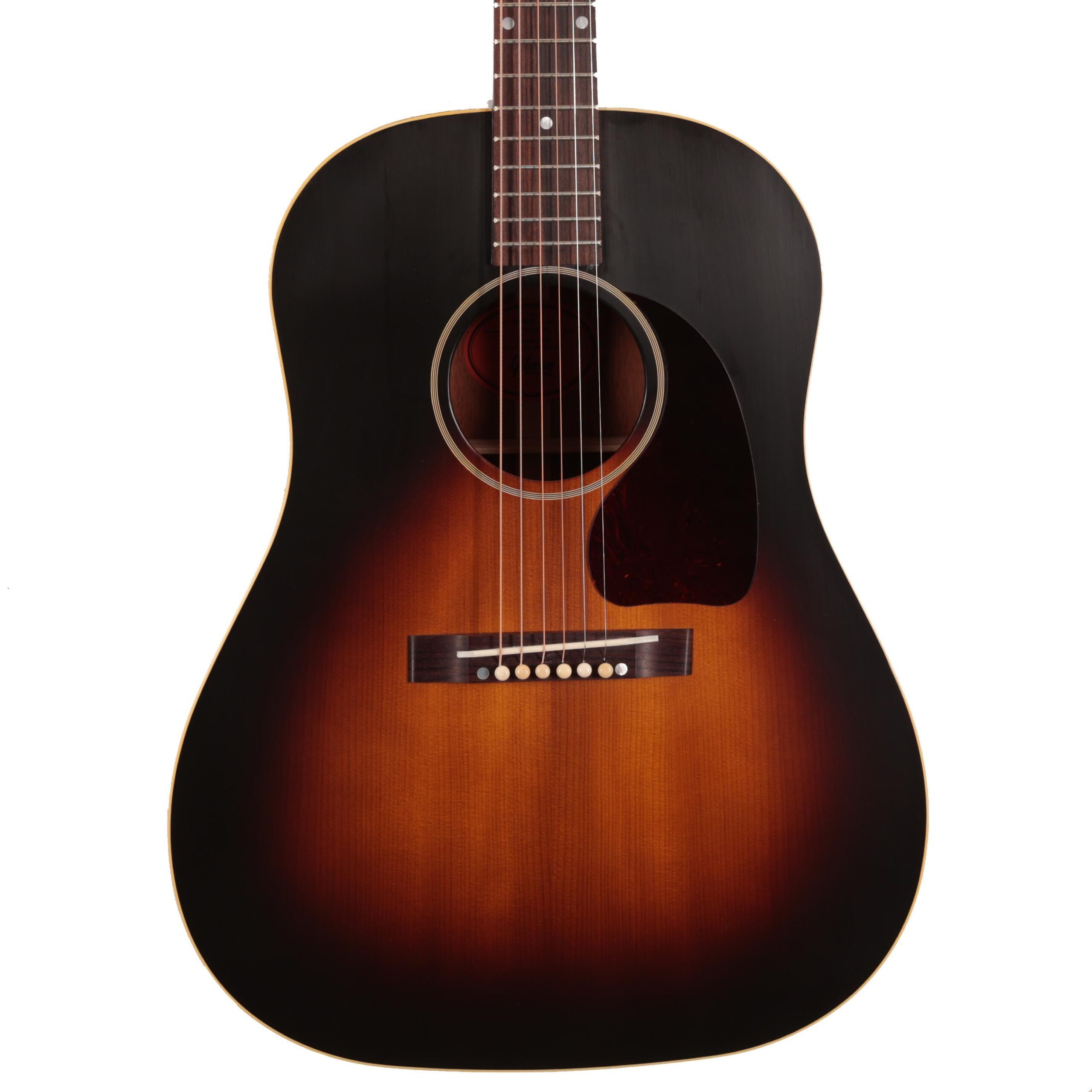 Gibson Custom Shop 1942 Banner J-45 Acoustic Guitar in Vintage Sunburst (44067)