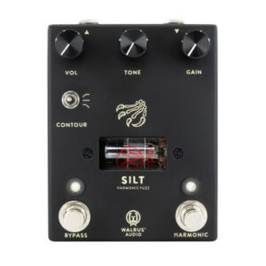 Walrus Audio SILT Harmonic Tube Fuzz Pedal in Black
