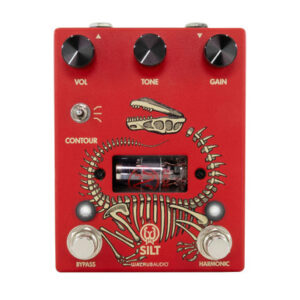 Walrus Audio SILT Harmonic Tube Fuzz Pedal in Red
