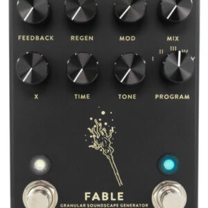 Walrus Audio Fable Granular Soundscape Generator FX Pedal in Black