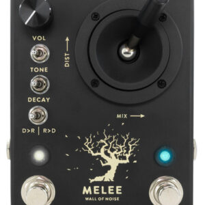 Walrus Audio Melee Reverb Distortion in Black