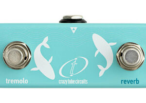 Crazy Tube Circuits External Dual Footswitch For White Whale Pedal