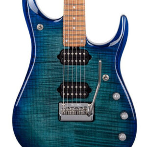 Music Man JP15 John Petrucci Signature Electric Guitar in Cerulean Paradise Flame