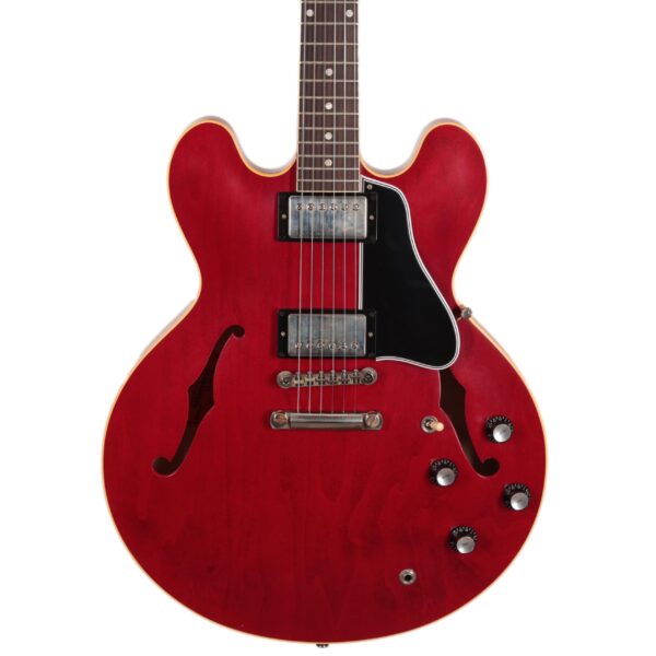 Gibson Custom Shop Murphy Lab 1961 ES-335 Reissue Ultra Light Aged Electric Guitar in Sixties Cherry (45421)