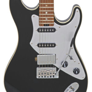 Aria 714 GTR Solid Body Electric guitar Black
