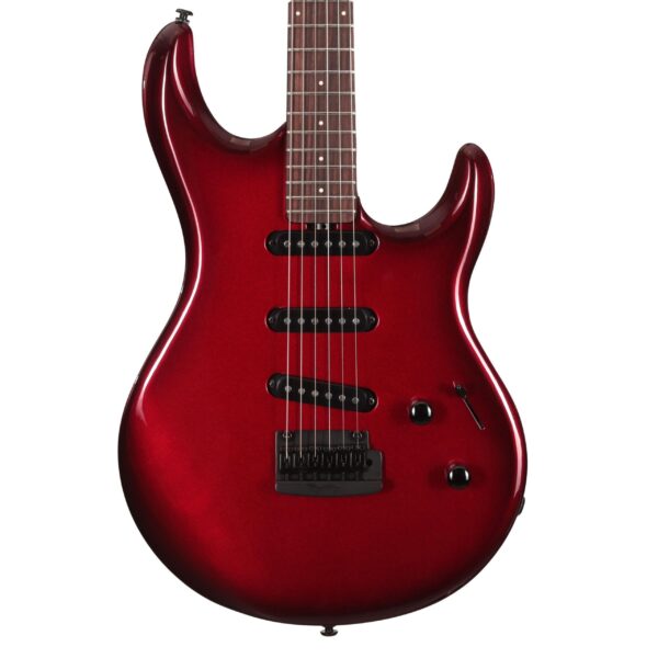 Music Man L4 HT SSS Steve Lukather Signature Electric Guitar in Redburst (45753)