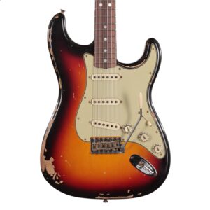 Fender Custom Shop Artist Collection Michael Landau 1968 Stratocaster in Bleached Three Colour Sunburst (45825)