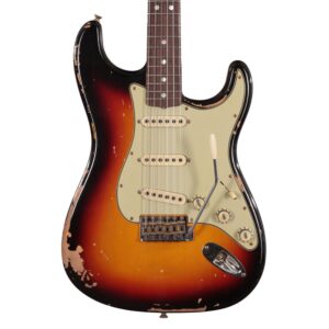 Fender Custom Shop Artist Collection Michael Landau 1968 Stratocaster in Bleached Three Colour Sunburst (45826)
