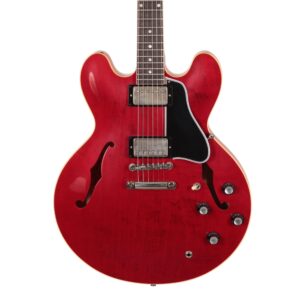 Gibson Custom Shop 1961 ES-335 Reissue VOS Semi Hollow Electric Guitar in 60s Cherry (45871)