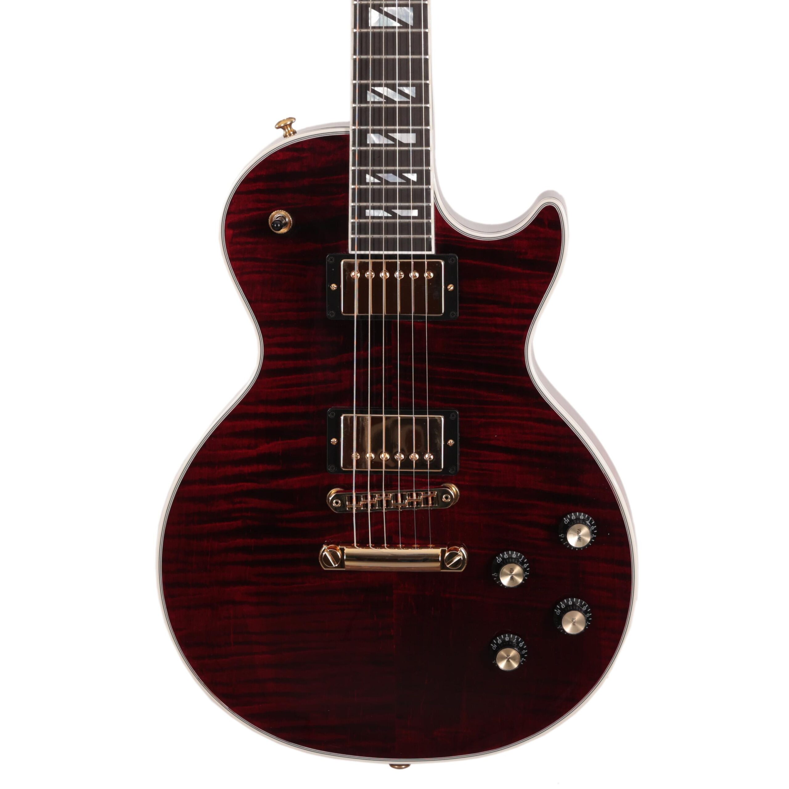 Gibson Les Paul Supreme in Electric Guitar in Wine Red (45875)