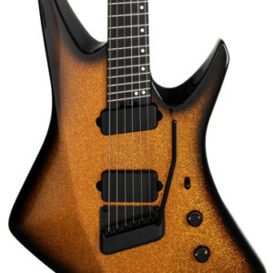 Music Man Kaizen 6-String Multi-Scale Electric Guitar in Ember Burst