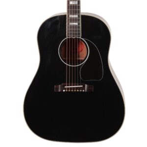 Gibson Custom Shop J-45 Custom Electro Acoustic Guitar in Ebony (46543)