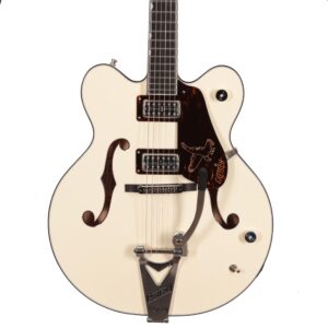 Gretsch G6636T-RF Richard Fortus Signature Falcon Centre Block in Vintage White with Bigsby (46650)
