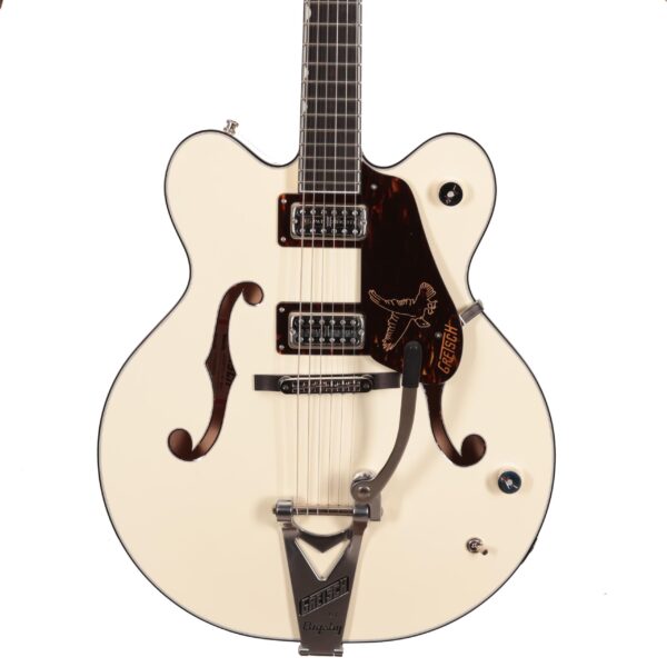 Gretsch G6636T-RF Richard Fortus Signature Falcon Centre Block in Vintage White with Bigsby (46650)