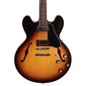 Gibson ES-335 Semi-Hollow Electric Guitar in Satin Vintage Burst (46707)