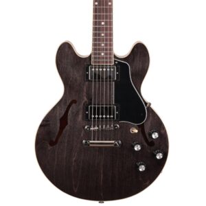 Gibson ES-339 Semi Hollow Electric Guitar in Trans Ebony (47122)
