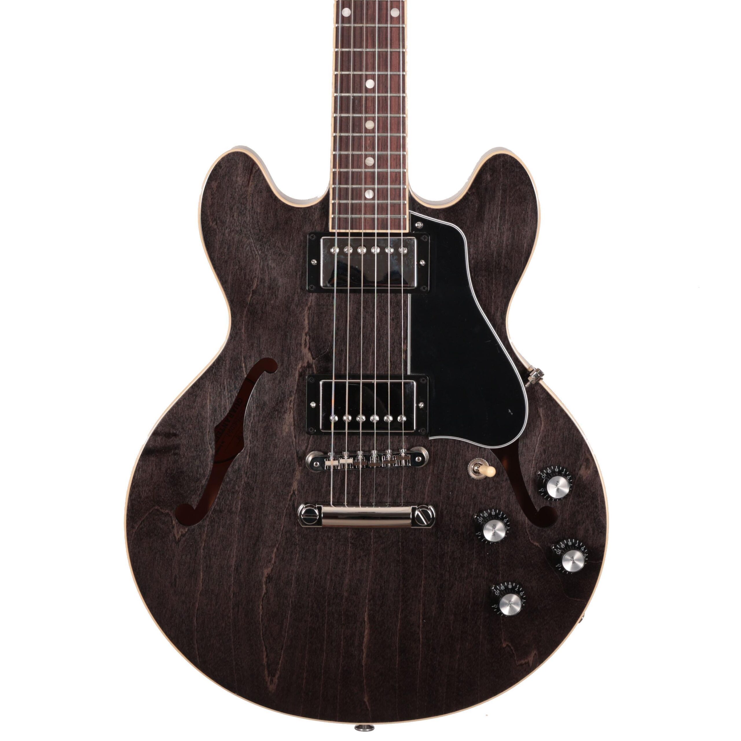 Gibson ES-339 Semi Hollow Electric Guitar in Trans Ebony (47122)