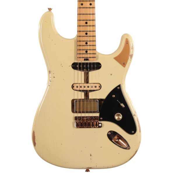 Shabat Guitars Dweezil Zappa Signature Lynx in White  (47429)