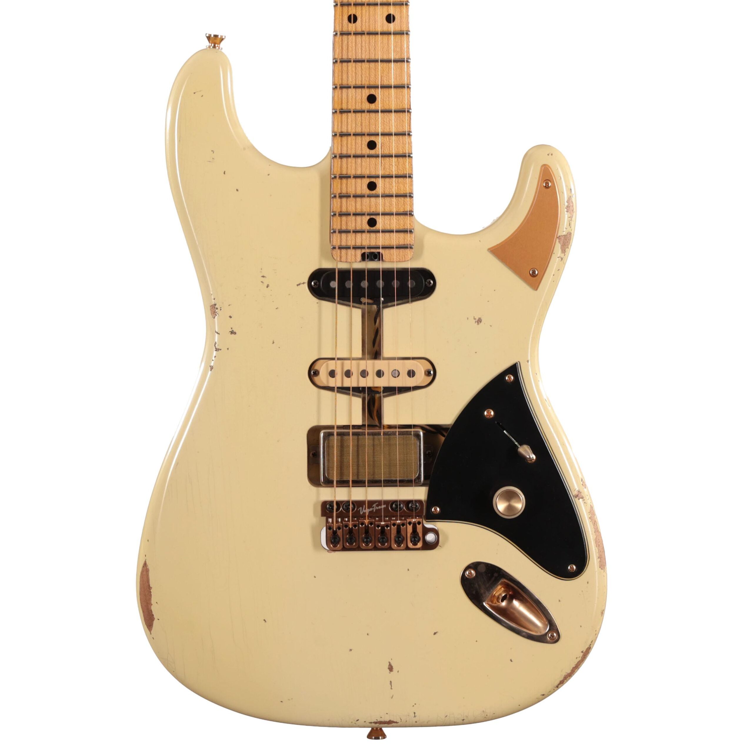 Shabat Guitars Dweezil Zappa Signature Lynx in White  (47429)