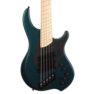 Dingwall NG-3 5-String Electric Bass Guitar in Gloss Black and Forest Green with Maple Fingerboard (48039)