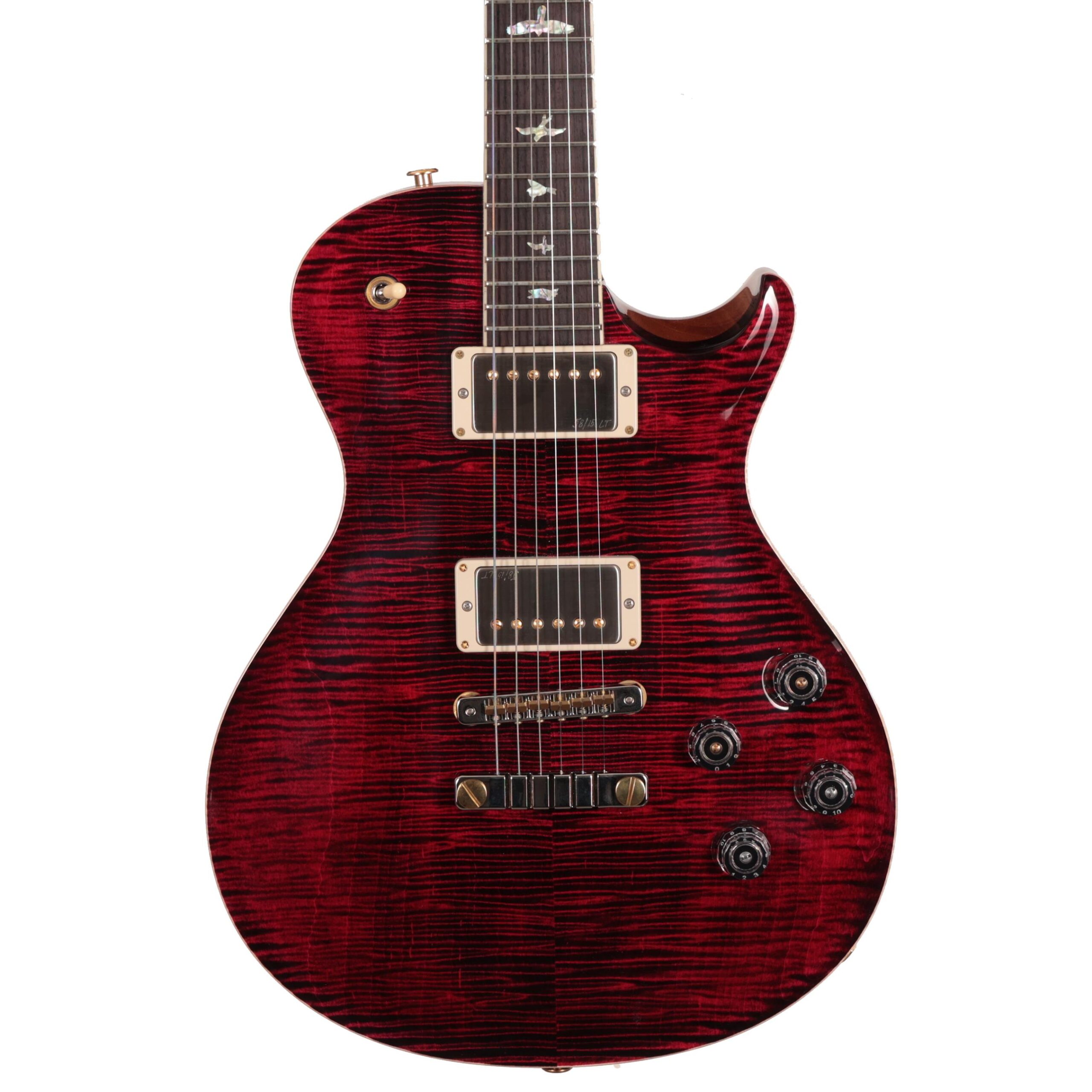 PRS McCarty 594 Singlecut 10-Top Electric Guitar in Red Tiger (48088)