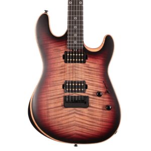 Music Man Sabre Rabea Massaad Electric Guitar in Vileblood Burst (48101)
