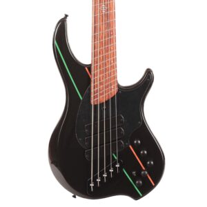 Dingwall John Taylor Signature 5-String Bass Guitar with Rupert Neve Preamp in Metallic Black  (48121)