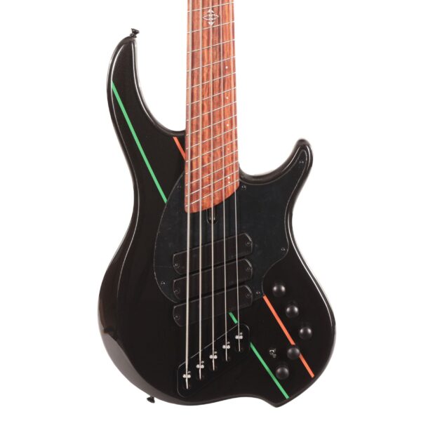 Dingwall John Taylor Signature 5-String Bass Guitar with Rupert Neve Preamp in Metallic Black  (48121)