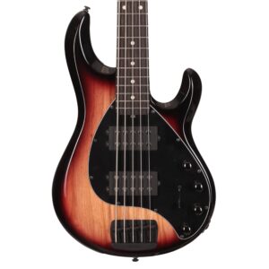 Music Man StingRay Special 5HH Bass Guitar, Faded Vintage Sunburst, Ebony Fretboard (48436)