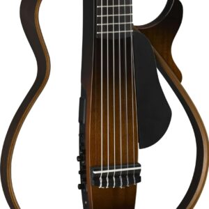 Yamaha SLG200N Nylon String Silent Guitar in Tobacco Brown Sunburst