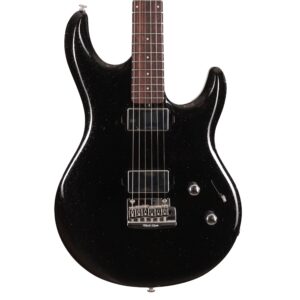 Music Man Luke 4 HH Electric Guitar, Black Sparkle (48580)