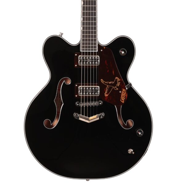 Gretsch G6636-RF Richard Fortus Signature Falcon Centre Block in Black with Stoptail (48722)
