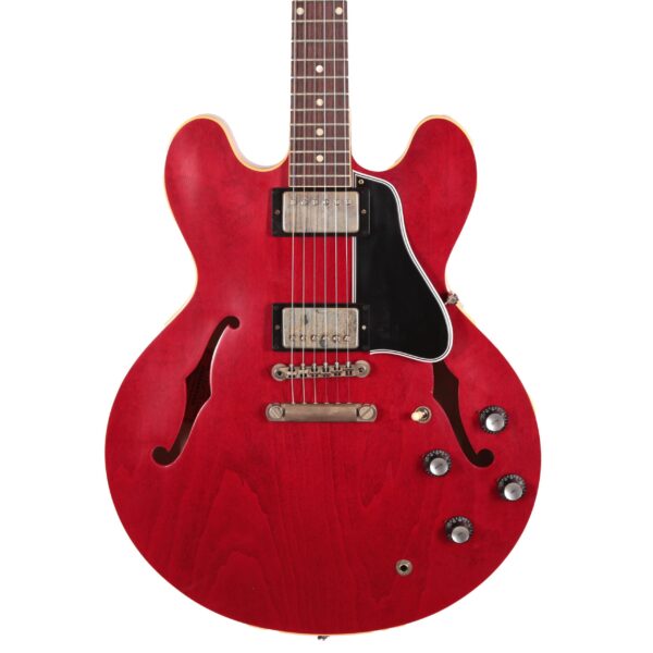 Gibson Custom Shop Murphy Lab 1961 ES-335 Reissue Ultra Light Aged Electric Guitar in Sixties Cherry (48886)