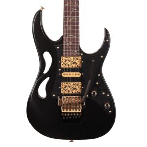 Ibanez Steve Vai Signature PIA Electric Guitar in Onyx Black (49468)