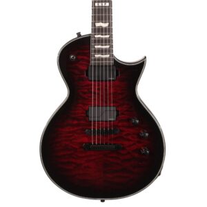 ESP E-II Eclipse Electric Guitar in See-Thru Black Cherry Sunburst (49548)