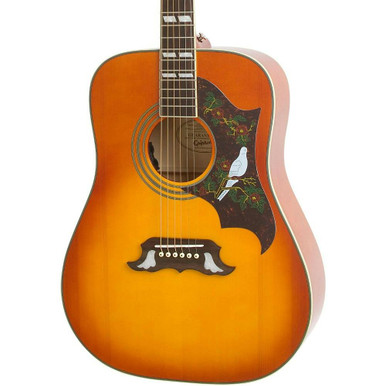 Epiphone Studio Dove Electro Acoustic Guitar In Violin Burst
