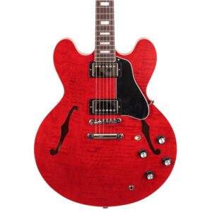 Gibson ES-335 Figured Semi Hollow Electric Guitar in Sixties Cherry (50068)