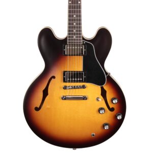 Gibson ES-335 Semi-Hollow Electric Guitar in Satin Vintage Burst (50353)