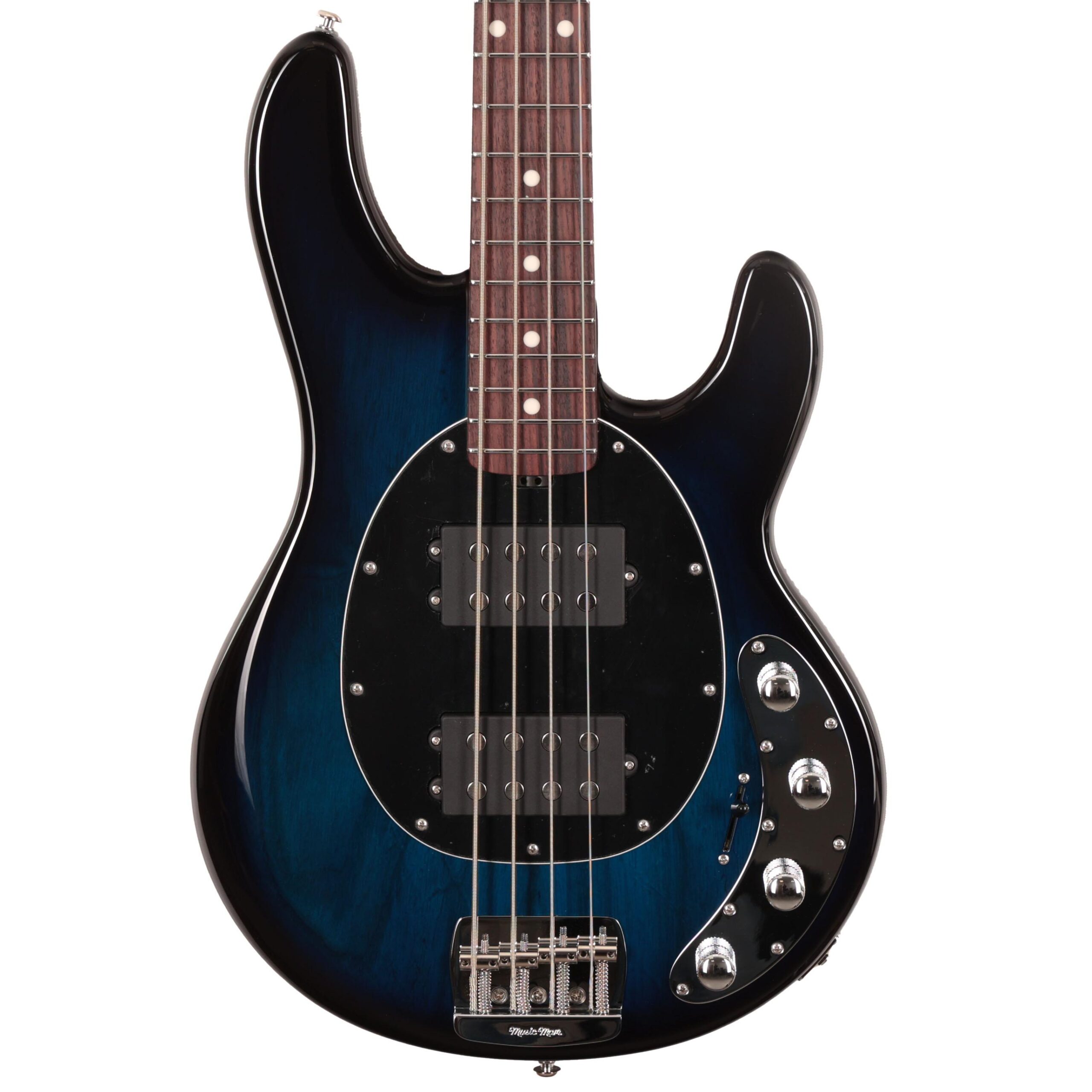 Music Man StingRay Special HH Bass Guitar in Pacific Blue Burst (50990) - Image 1