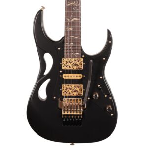 Ibanez Steve Vai Signature PIA Electric Guitar in Onyx Black (52402)