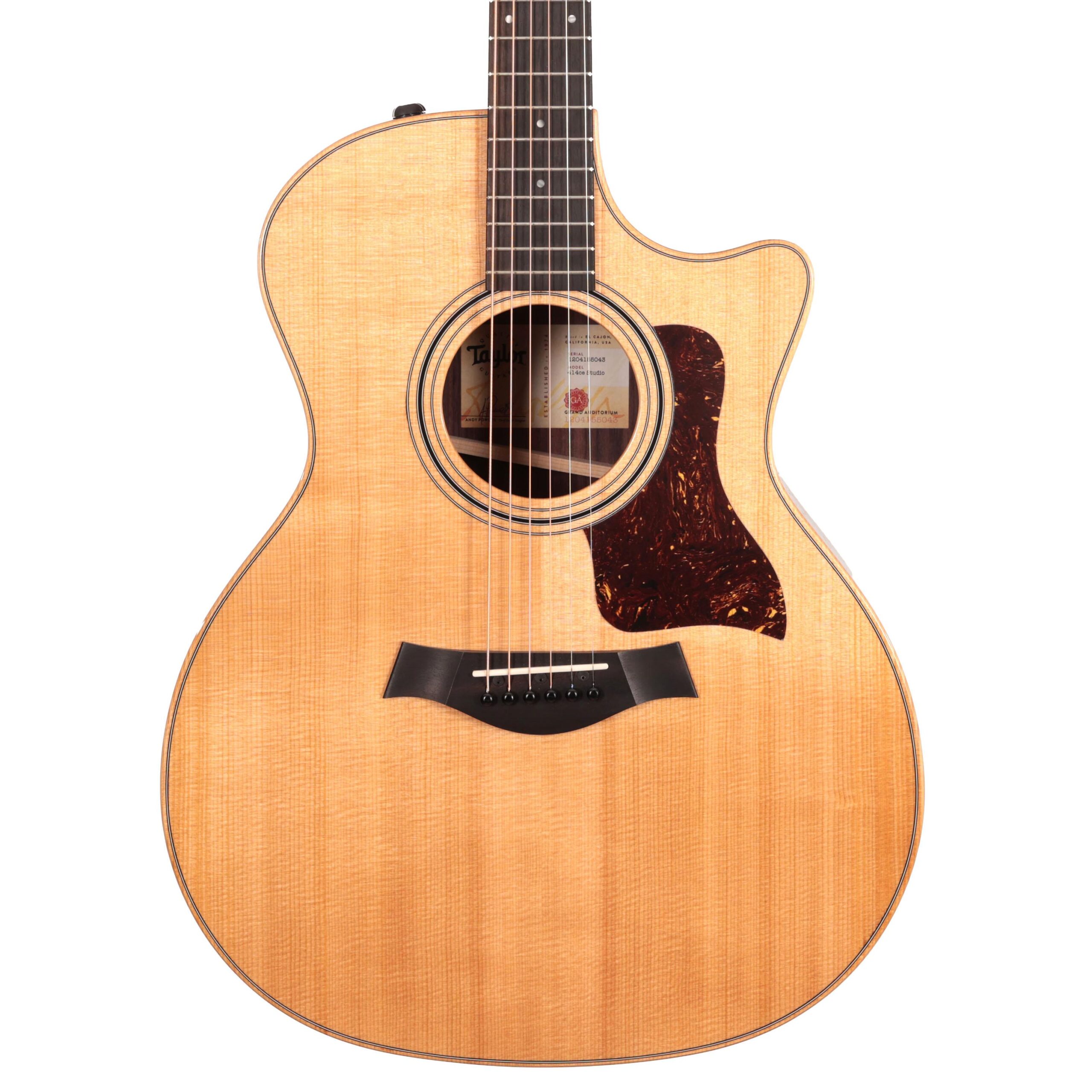 Taylor 414ce Studio Acoustic Guitar In Natural (52650)