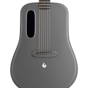 Lava Music ME 4 Carbon 36" Electro Acoustic Smart Guitar in Space Grey with Airflow Bag