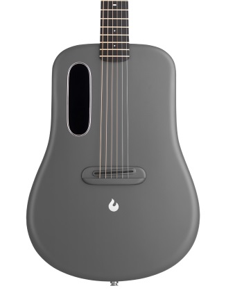 Lava Music ME 4 Carbon 36" Electro Acoustic Smart Guitar in Space Grey with Airflow Bag
