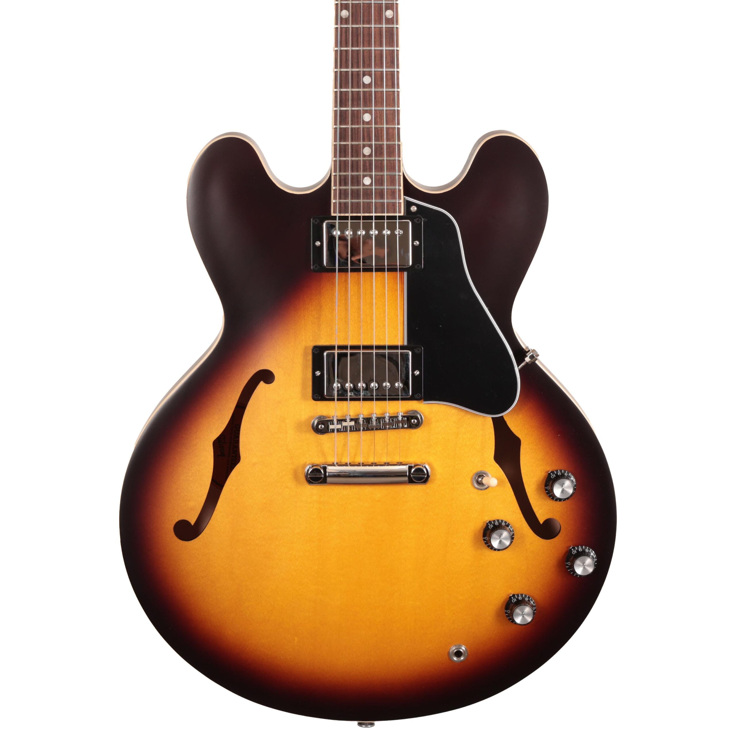 Gibson ES-335 Semi-Hollow Electric Guitar in Satin Vintage Burst (53523)
